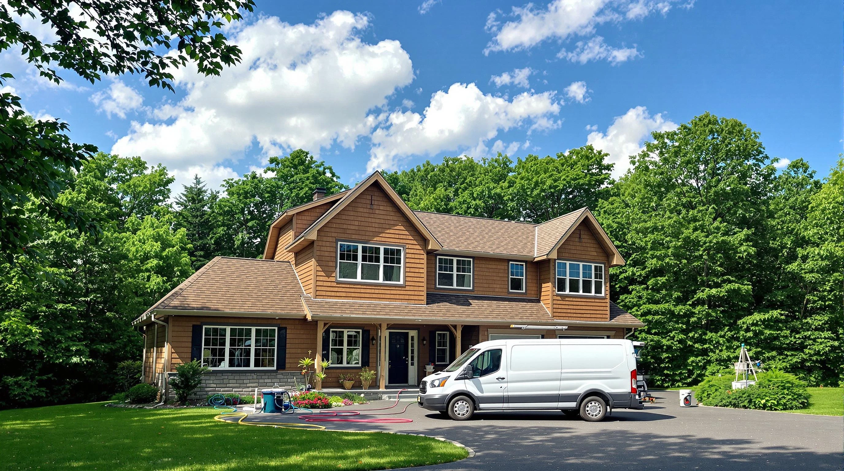 Meadowbrook Air Duct Cleaning air duct cleaning crew working in Bensley, VA