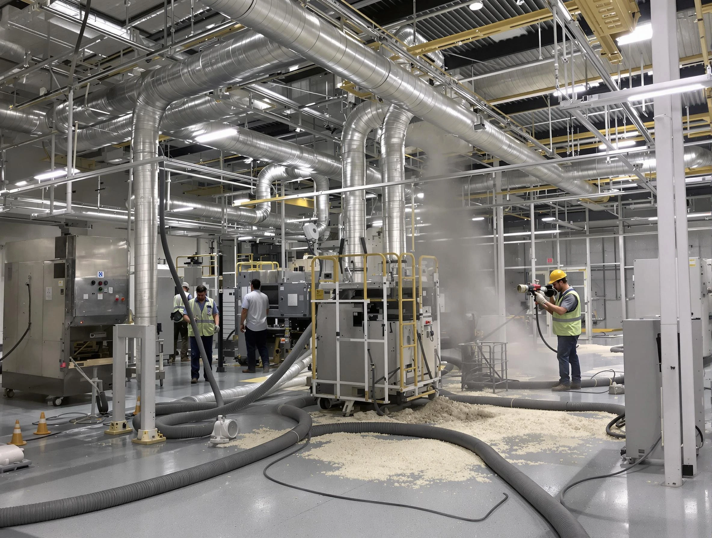 Heavy-duty industrial duct cleaning by Meadowbrook Air Duct Cleaning in Meadowbrook